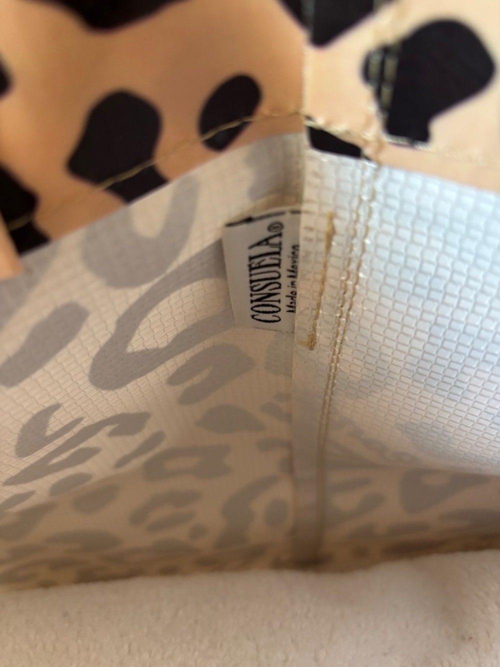 Consuela Puma Leopard  Print Tote Bag - Picture 3 of 3
